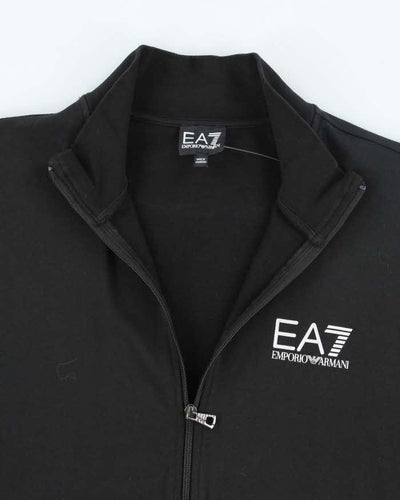Vintage Y2K Emporio Armani Zip Up Hoodie - L