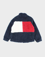 Vintage 2000's Tommy Hilfiger Heavyweight Full Zip Fleece - L