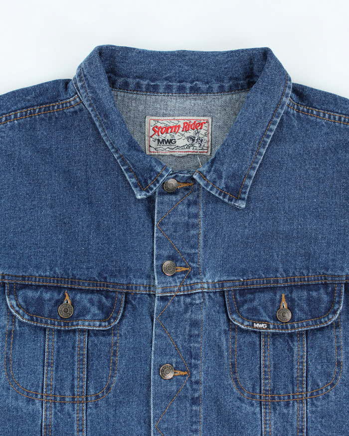 Vintage Storm Rider MWG Denim Jacket - XXL
