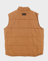 Vintage Dakota Flannel Lined Sleeveless Workwear Jacket - L