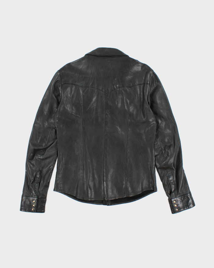 Vintage Dolce &amp; Gabbana Leather Jacket - M