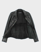 Vintage Dolce &amp; Gabbana Leather Jacket - M