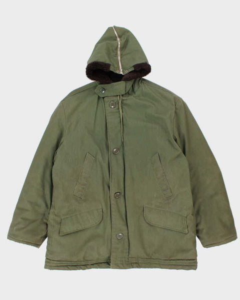 70’S〜80'S B-34J military JKT VTG 70s-80s USAF Cold Weather Flyers Jacket YSK Zip Military