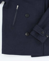 Lacoste Navy Wool Blend Jacket - M