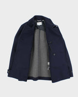 Lacoste Navy Wool Blend Jacket - M