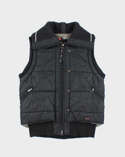 Vintage Y2k 00s Diesel Puffer Gilet - L