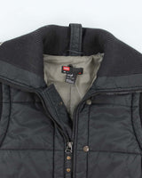 Vintage Y2k 00s Diesel Puffer Gilet - L