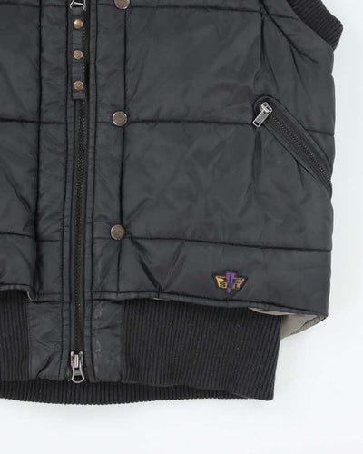 Vintage Y2k 00s Diesel Puffer Gilet - L
