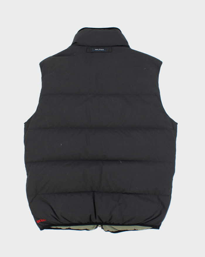 Vintage Nautica Puffer Gilet - M