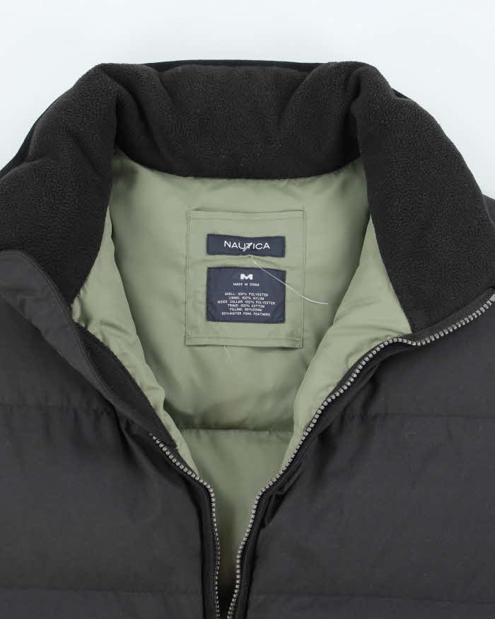 Vintage Nautica Puffer Gilet - M
