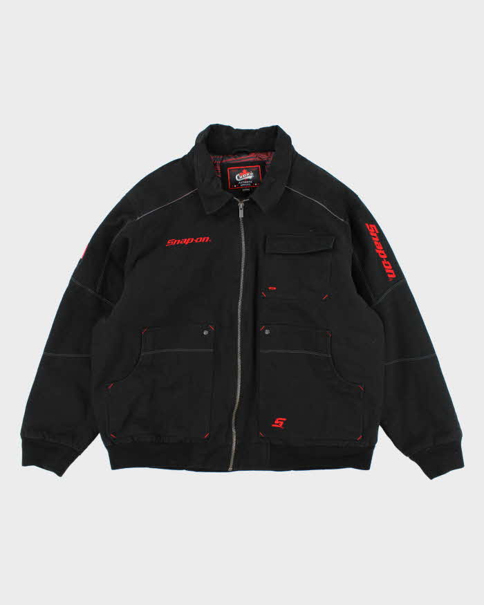 Vintage 90's Snap On Heavyweight Workwear Bomber Jacket - XXL