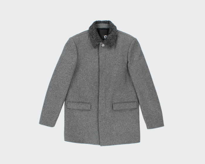 Vintage Givenchy Button Up Wool Insulated Jacket - M