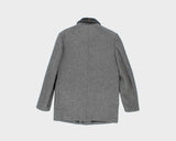 Vintage Givenchy Button Up Wool Insulated Jacket - M