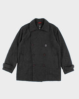 Vintage Y2k 00s  Guess Wool Blend Coat - L