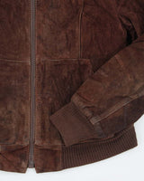Vintage 80s Sears Suede Jacket - S