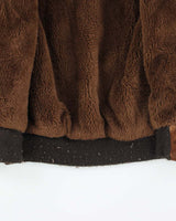 Vintage 80s Schott Suede Bomber Jacket - M