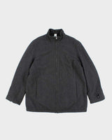 Vintage 2000's Calvin Klein Wool Blend Zip Up Jacket - XL