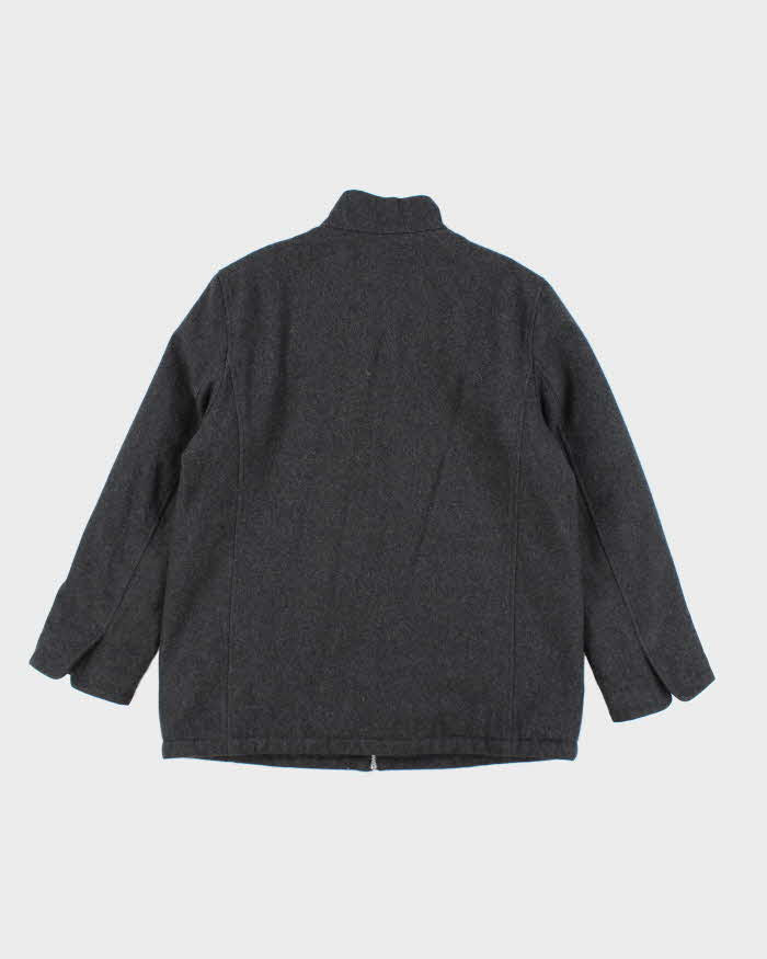 Vintage 2000's Calvin Klein Wool Blend Zip Up Jacket - XL