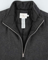 Vintage 2000's Calvin Klein Wool Blend Zip Up Jacket - XL