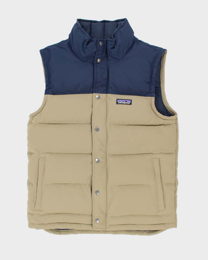 Vintage Patagonia Two Tone Insulated Puffer Gilet - S