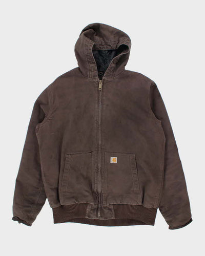 Vintage Carhartt Heavyweight Hooded Active Jacket - L