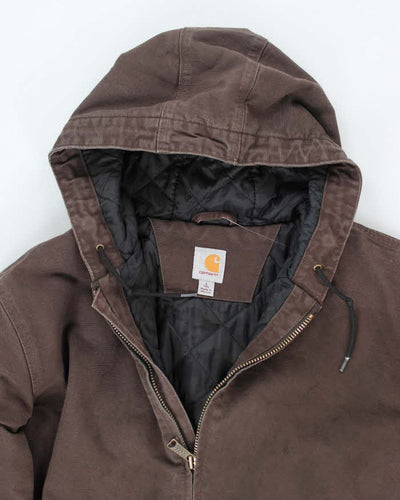 Vintage Carhartt Heavyweight Hooded Active Jacket - L