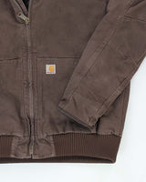 Vintage Carhartt Heavyweight Hooded Active Jacket - L