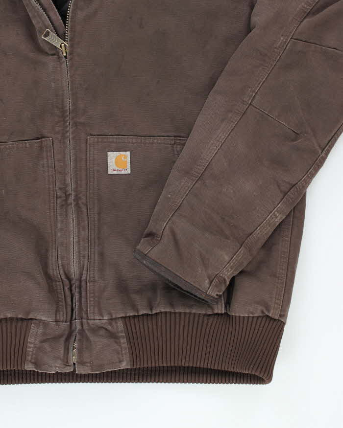 Vintage Carhartt Heavyweight Hooded Active Jacket - L