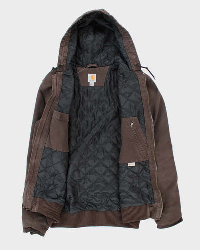 Vintage Carhartt Heavyweight Hooded Active Jacket - L