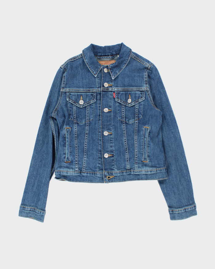Vintage 2000's Levi's Dark Wash Denim Jacket - S