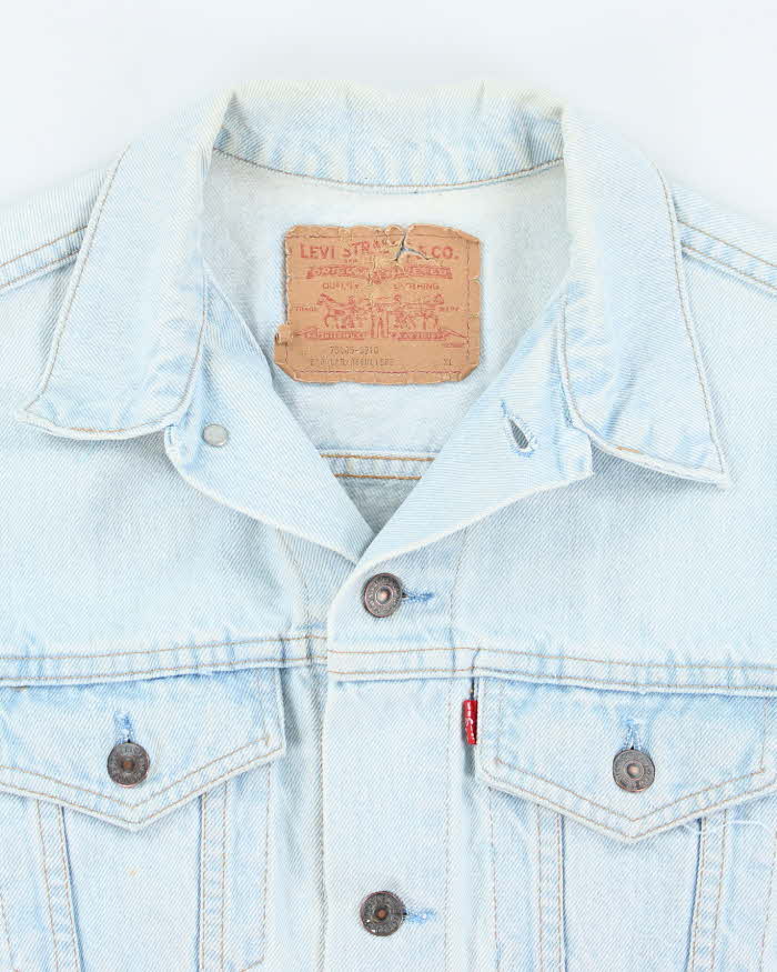 Vintage 90's Levi's Ultra Light Wash Denim Jacket - S