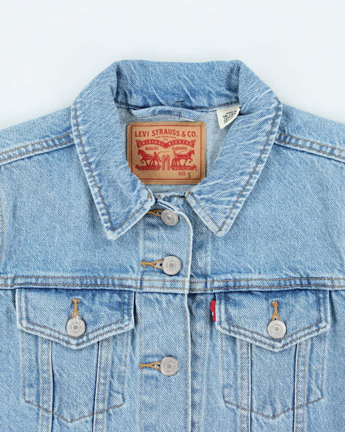 Vintage 2000's Levi's Light Wash Denim Jacket - S