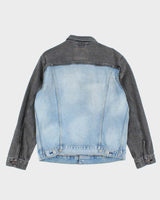 Vintage Levi's Two-Tone Light &amp; Dark Wash Denim Jacket - L