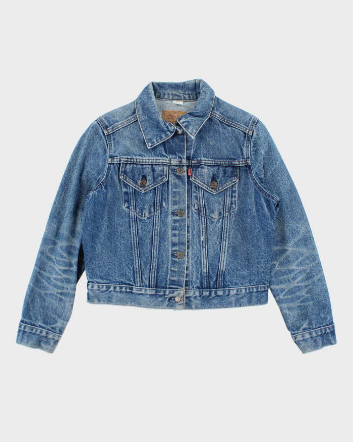 Vintage 90's Levi's Dark Wash Denim Jacket - L