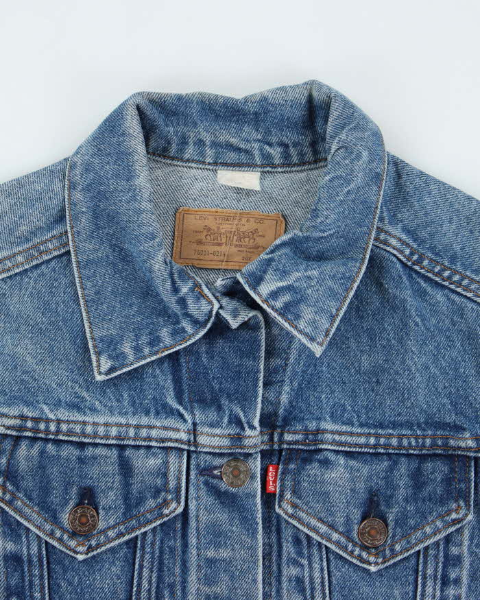Vintage 90's Levi's Dark Wash Denim Jacket - L