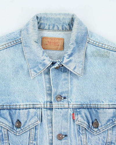 Vintage 90's Levi's Light Wash Denim Jacket - M
