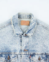 Vintage 90's Levi's Light Acid Wash Denim Jacket - S