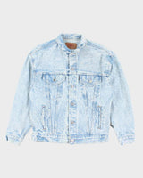 Vintage 90's Levi's Acid Wash Denim Jacket - L