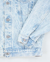 Vintage 90's Levi's Acid Wash Denim Jacket - L