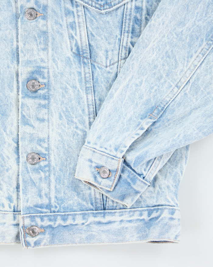 Vintage 90's Levi's Acid Wash Denim Jacket - L