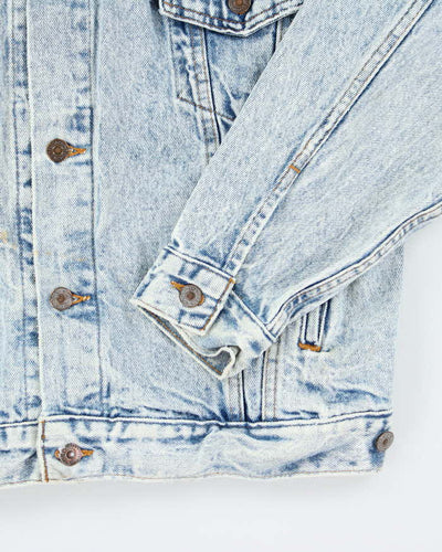 Vintage 90's Levi's Oversized Acid Wash Denim Jacket - S