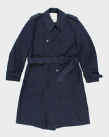 Vintage London Fog Navy Mac - L
