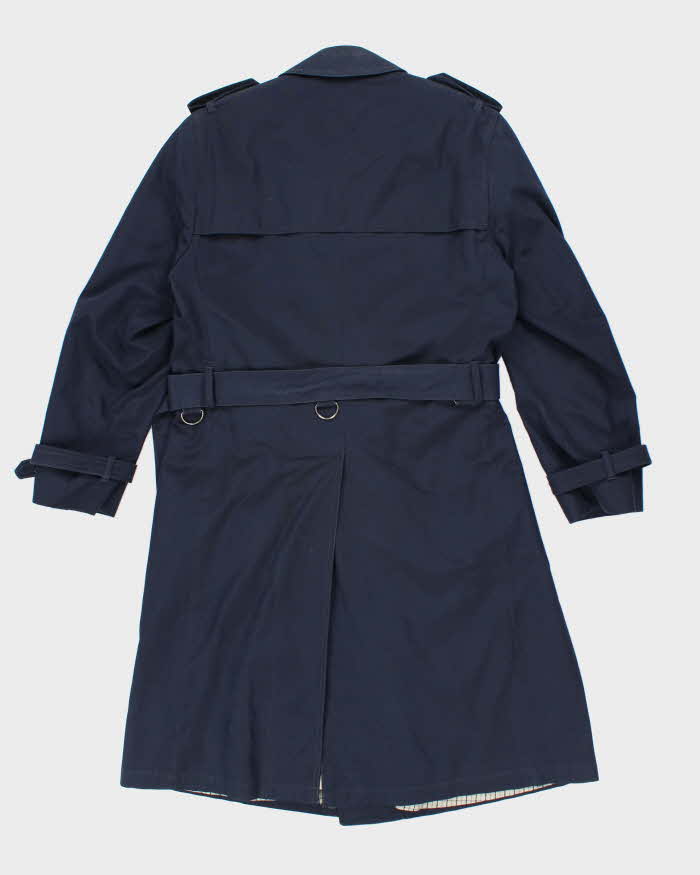 Vintage London Fog Navy Mac - L