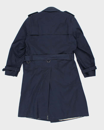 Vintage London Fog Navy Mac - L