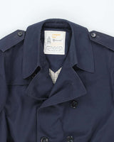 Vintage London Fog Navy Mac - L