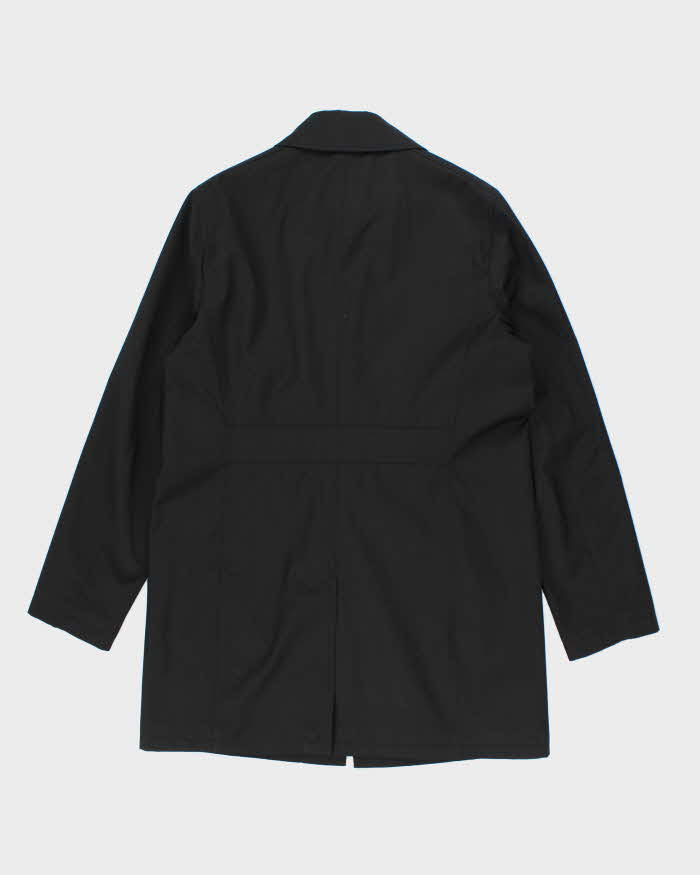 Vintage London Fog  Black Mac - L