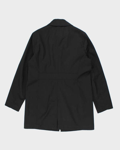 Vintage London Fog  Black Mac - L