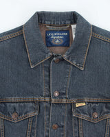 Vintage Levi Strauss Signature Dark Wash Denim Jacket - L
