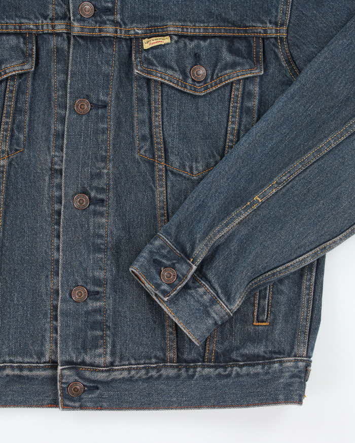 Vintage Levi Strauss Signature Dark Wash Denim Jacket - L
