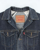 Vintage 2000's Levi's Dark Wash Denim Jacket - M